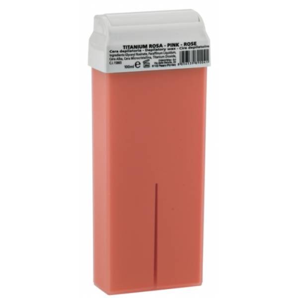 RG100-05-titanium-rosa Κερί Αποτρίχωσης σε Ρολέτα 100 ml Τιτανίου