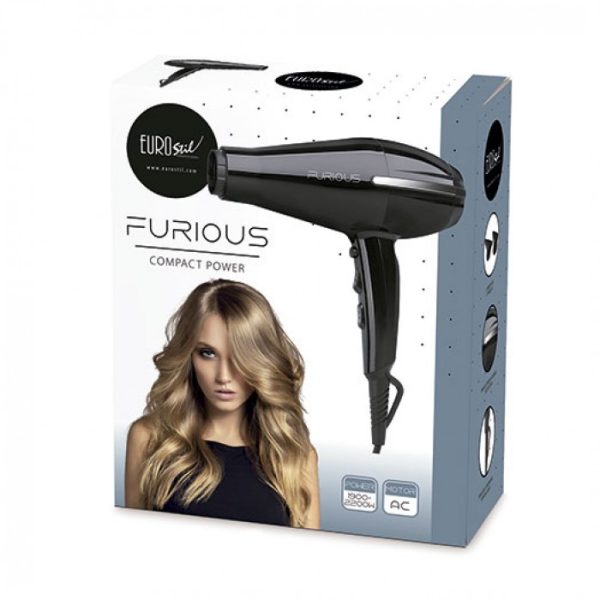 Επαγγελματικό Σεσουάρ Μαλλιών Compact Furious 2200W