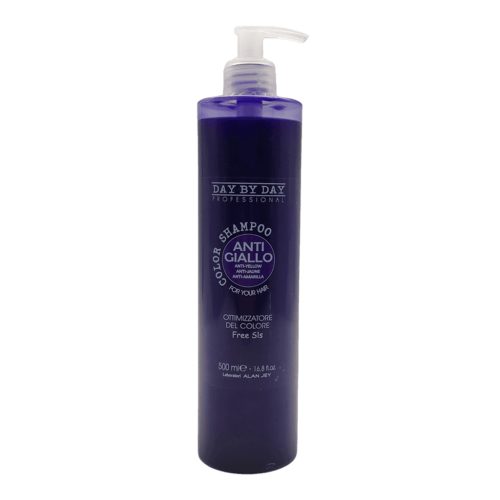Color-Shampoo-Anti-Yellow-500ml Color Shampoo Day by Day Αντί-Κίτρινο 500ml