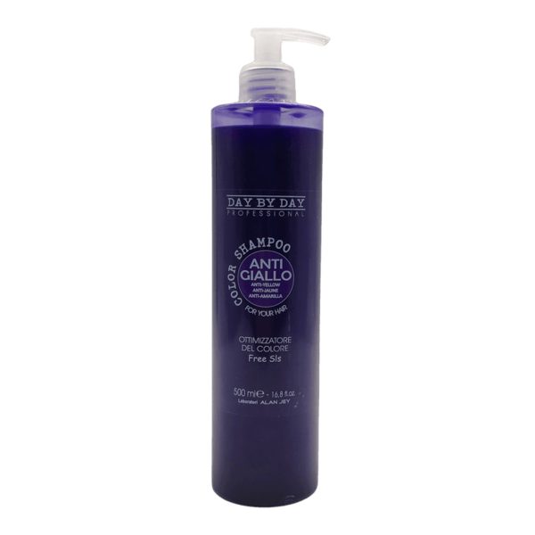 Color Shampoo Day by Day Αντί-Κίτρινο 500ml