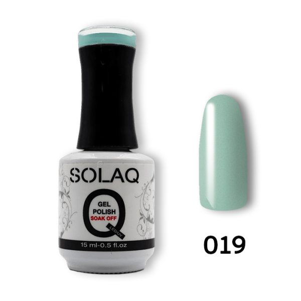 019-SOLAQ-NAIL-POLISH Ημιμόνιμο Βερνίκι 15ml - Ice Cold (019)