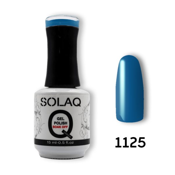 1125-SOLAQ-NAIL-POLISH Ημιμόνιμο Βερνίκι 15ml - Blue Marine (1125)