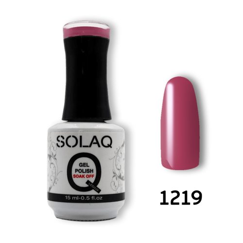 1219-SOLAQ-NAIL-POLISH Ημιμόνιμο Βερνίκι 15ml - Cabaret Pink (1219)