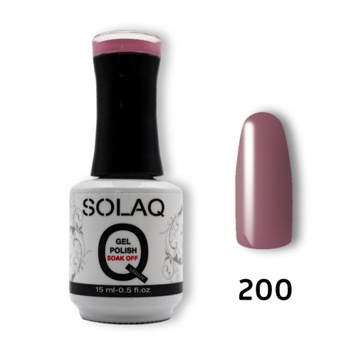 200-SOLAQ-NAIL-POLISH Ημιμόνιμο Βερνίκι 15ml - Copper Rose (200)