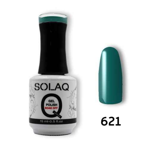 621-SOLAQ-NAIL-POLISH Ημιμόνιμο Βερνίκι 15ml - Blue Stone (621)